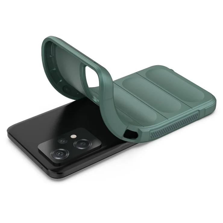 Soft TPU Case for Realme 9 Pro 5G / 9 5G Rugged Back Cover Anti-drop Phone Protector - Green