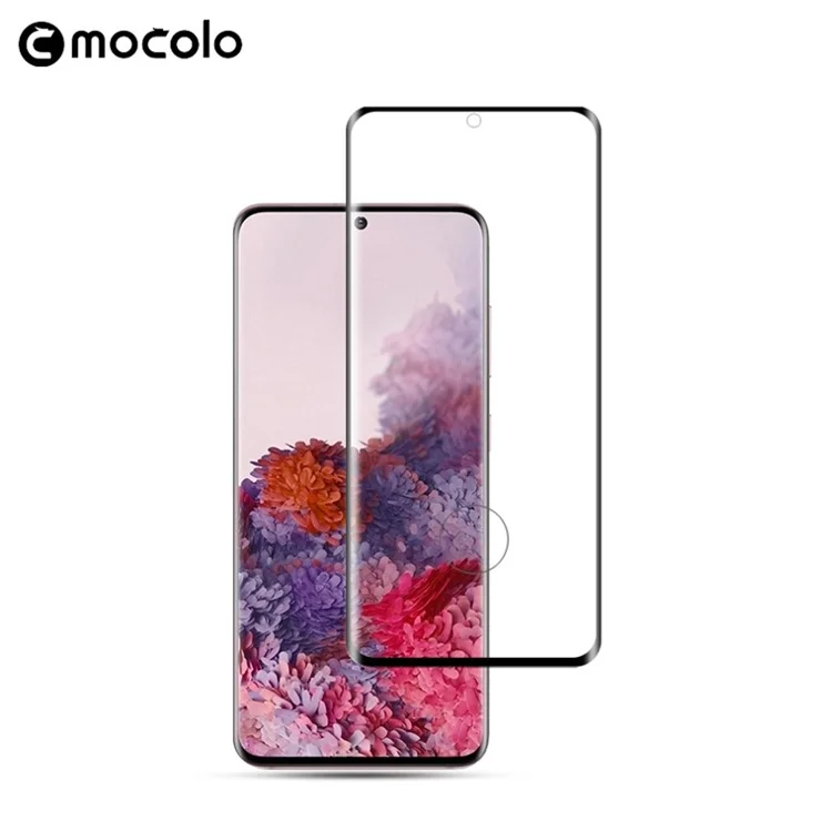 MOCOLO 3D Full Screen Curved Tempered Glass Screen Protector Film for Samsung Galaxy S20 4G/S20 5G