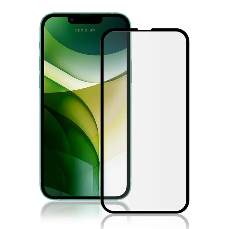 AMORUS 3D Curved Full Screen Coverage Protector Full Glue Tempered Glass Film for iPhone 13 / 13 Pro / 14 - Black