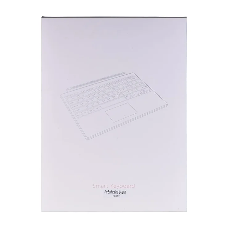 SF-1089D Microfiber Leather Magnetic Wireless Bluetooth-compatible Keyboard for Microsoft Surface Pro 6/5/4/3