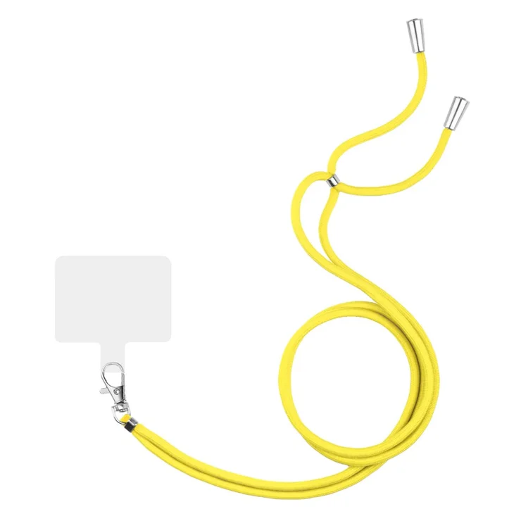 Cordino Universale Per Telefono A Tracolla Regolabile - Antismarrimento In Nylon, Adatto A Tutti Gli Smartphone, Colori Vari (Nero, Verde, Viola, Rosso...) - 4