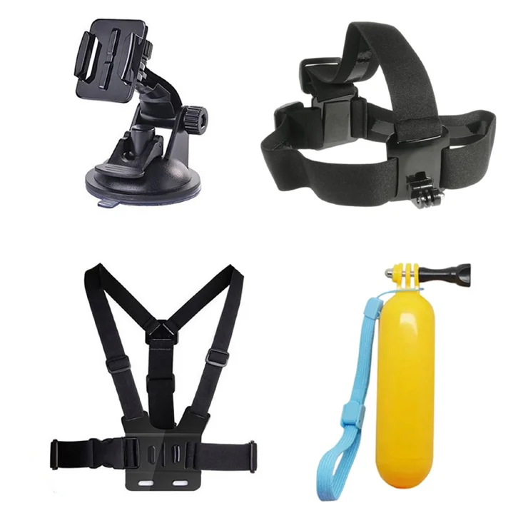 Cinturino Da Polso Rotante 360° Per GoPro Hero 4/3+/3/2/1, SJ4000/SJ5000, XiaoYi, In Tessuto Resistente, Imbottitura Posteriore Per Comfort, Regolabile