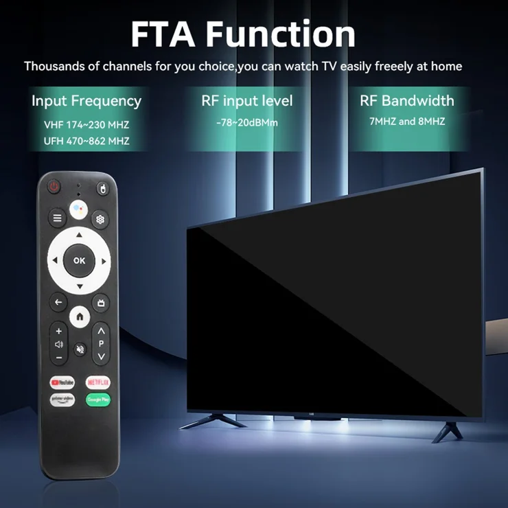 S01 2+16GB Remote Control 10bit HD TV Stick Android 5G