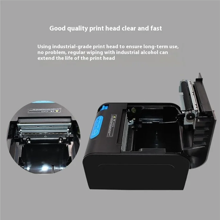 8032III Thermal Receipt Printer with 80mm Printing Paper Width, Support Window System - UK Plug