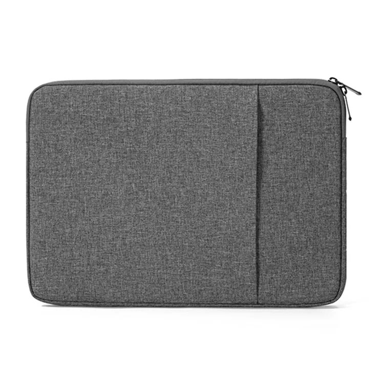 N007 13.3-inch Laptop Protective Sleeve Pouch Oxford Cloth Waterproof Notebook Carrying Bag - Dark Grey