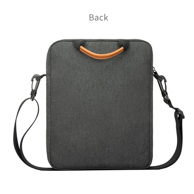 MA483 11-inch Tablet Waterproof Sleeve Shoulder Bag Shockproof Handbag for iPad (Single Handle) - Light Grey