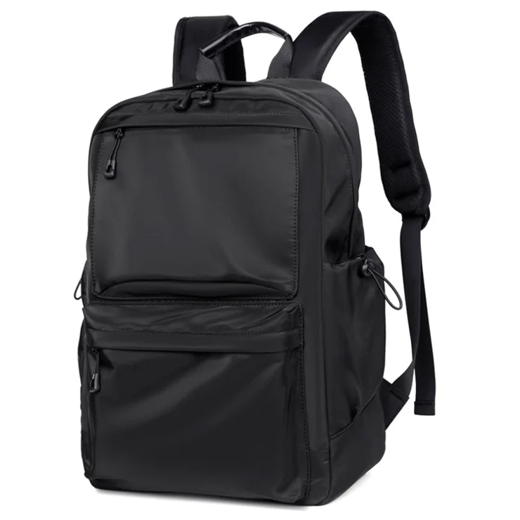 795 Large Capacity Waterproof Oxford Cloth Backpack Men Dual Shoulder Laptop Bag - Black