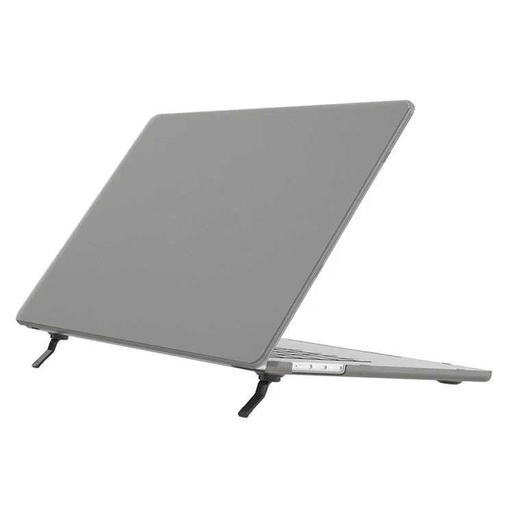 BENWIS MP-SMS For MacBook Pro 13 inch (2019) / (2020) A1706, A1708, A1989, A2159, A2251, A2289, A2338 Kickstand Hard Case - Transparent Black