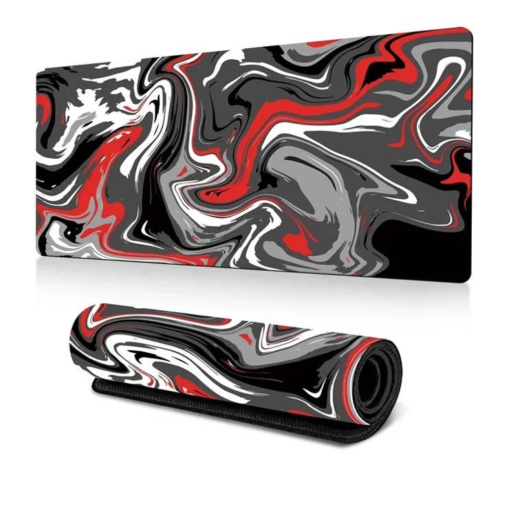 400*900*3mm Abstract Pattern Large Mouse Pad Rubber Desktop Mat - Pattern-1