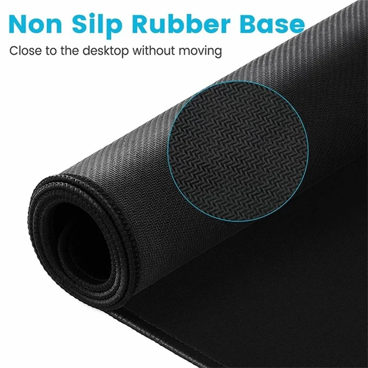 300 x 700 x 3mm Anti-Slip Desk Mouse Mat Abstract Fluid Pattern Mouse Pad - Style F