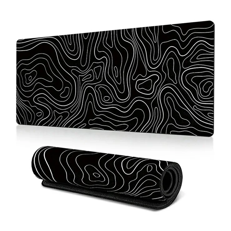 300*700*2mm Large Mouse Pad Abstract Pattern Computer Laptop Desktop Mat - Line-2