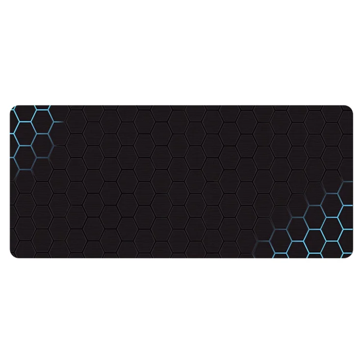 Beehive Honeycomb Funny Cool Black Large Gaming Mouse Pad, Extended Big Keyboard Mouse Mat, Long Computer Gaming Mousepad For Home Office Work Desk Stitched Eges Non-Slip Base Mouse Pads Mat - View #5