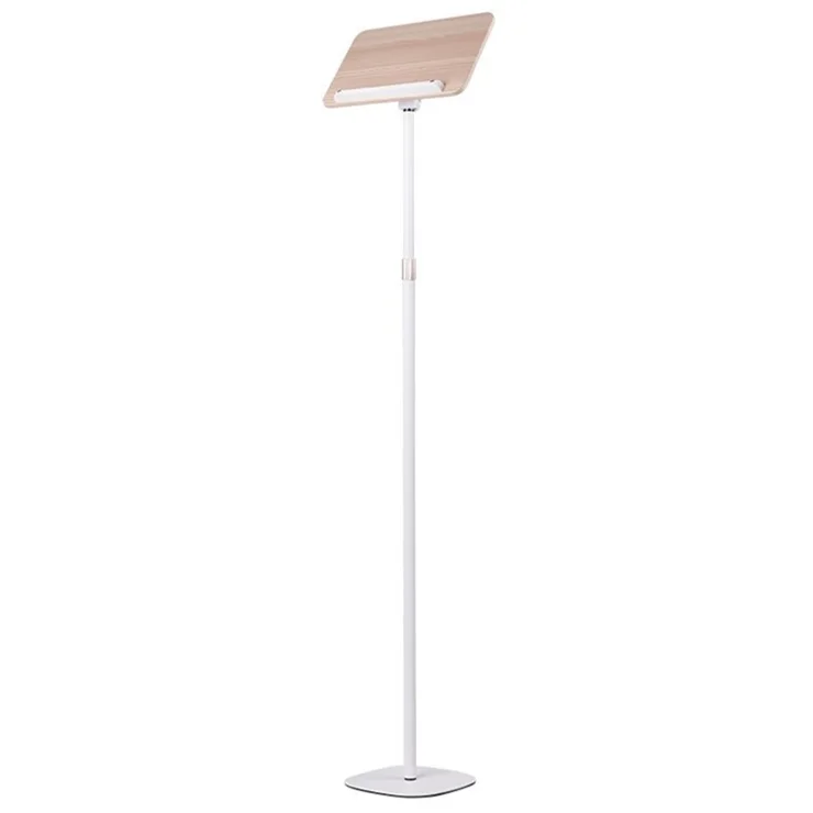 XY-32 Multifunction Laptop Tablet Display Holder Book Holder Floor Stand 50-170cm Adjustable Height - White