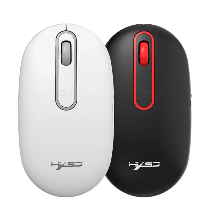 HXSJ T15 2.4GHz Wireless Mouse Rechargeable Silent Mouse for Laptop/PC - White
