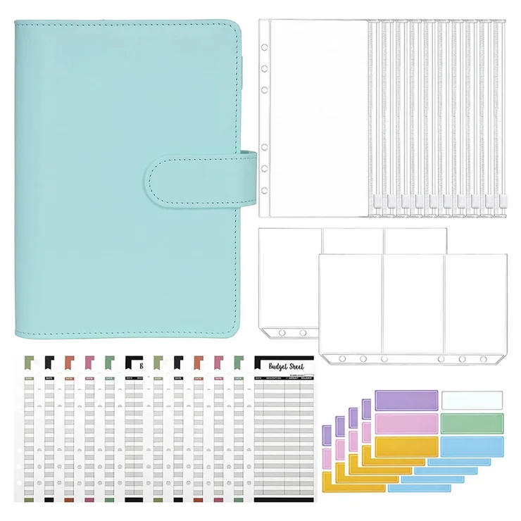 baseball card binder target 4-Pocket Exo-Tec® Zip Binder Pastel Blue – Vault X US main image 0