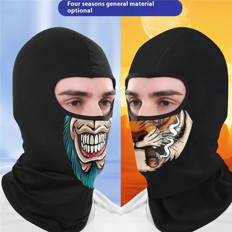 Autumn Winter Warm Cycling Face Mask Motorcycle Bike Balaclava Outdoor Neck Gaiter Hat - LRTT-002