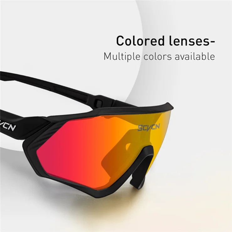 SCVSN sc8016 Bicycle Glasses UV Protection Cycling Sunglasses TR90 Sports Glasses for Men Women Road Running Driving - 07