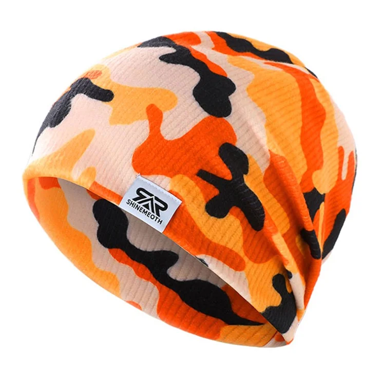 SHINEMEOTH Soft Winter Knit Beanie Hat Warm Windproof Skull Cap for Men and Women - SH-8EE017-31