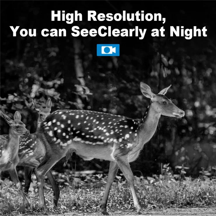 H6 PIR Motion Detection Waterproof Hunting Camera Remote Viewing Night Vision Trail Cam (European Version) - Dark Green