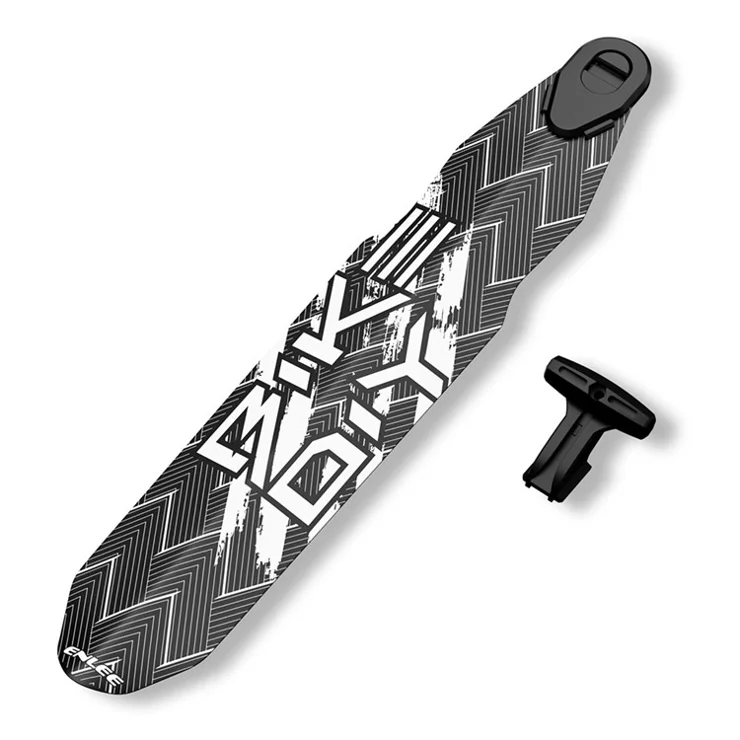 ENLEE EA2305 Quick Release Bicycle PP Fender Bike Rear Tire Mudguard for Dual Rail Saddle - Style B