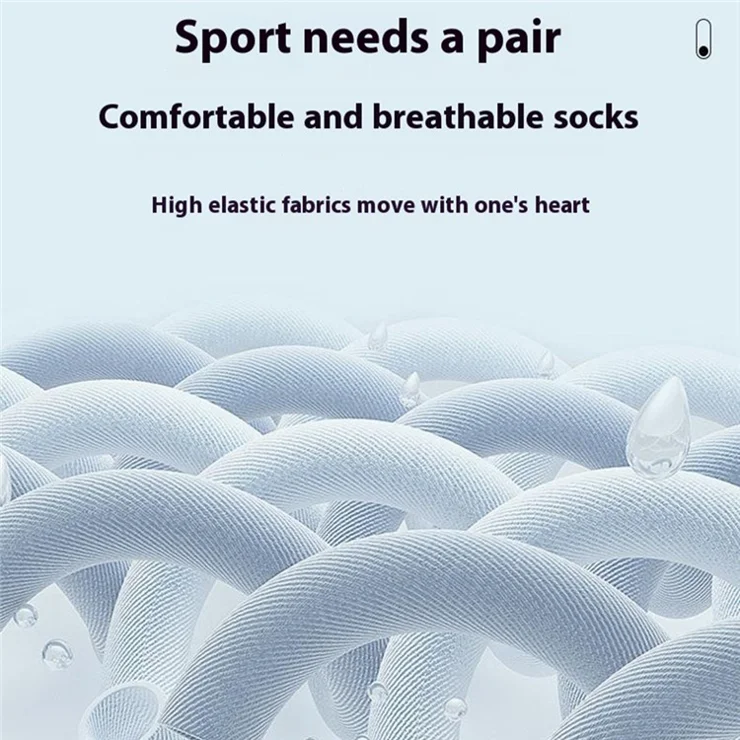 1 Pair S / M 34-39 Compression Socks Women Half-foot Ankle Support Elastic Socks for Fitness Skipping Cycling - Black