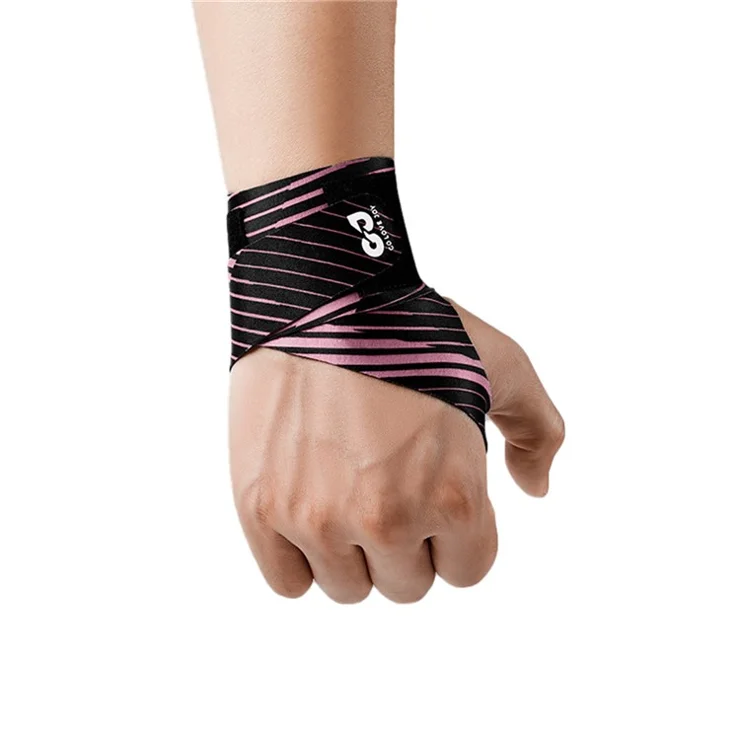 GOLOVEJOY HW15 Snooker Billiards Pool Wrist Support Brace Tendon Sheath Sleeve Training Aid Glove - Pink / Right Hand
