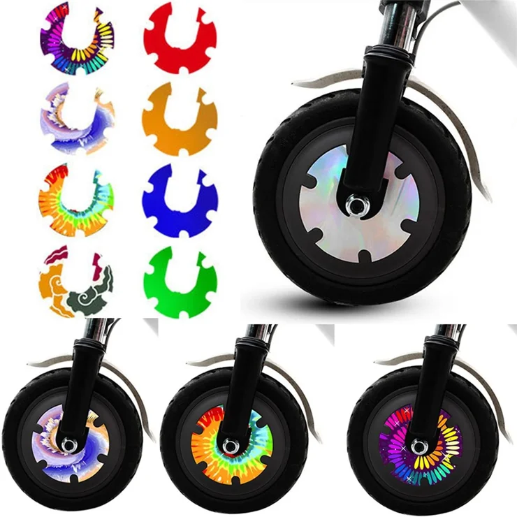 Accessoire Trotinette Xiaomi Autocollant U00e9flu00e9chissant En PVC Pou Xiaomi M365, M365 Po Autocollant Trottinette électrique