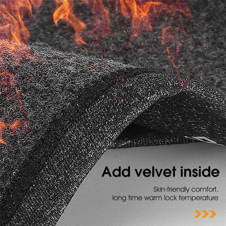 WEST BIKING YP0201343 Windproof Cycling Neck Gaiter Scarf Warm Breathable Neck Head Cover with Glasses Holes - Black