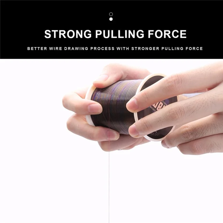 FTK 500m Nylon Invisible Fishing Line Abrasion Resistant Sea Fishing Main Line - Size 3.0