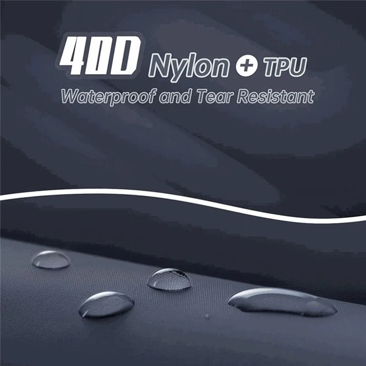 YH-19091 Foot Pump Inflatable Air Mattress Outdoor Sleeping Pad for Camping Hiking, Single Person with Pillow - Army Green