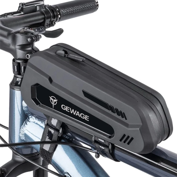 GEWAGE GE-0544 Shockproof EVA+PU Bike Tube Bag Waterproof Phone Key Storage Pouch for Cycling