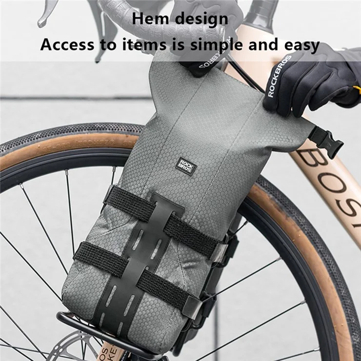 ROCKBROS W013 Bike Front Fork Bag Road MTB Bicycle Cycling Front Fork TPU Storage Bag