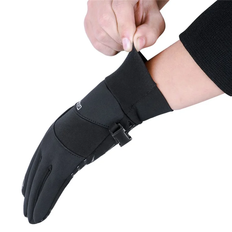 GIYO S-13 1 Pair Polyester Full Finger MTB Cycling Gloves Touchscreen Hand Gloves - Size: XL