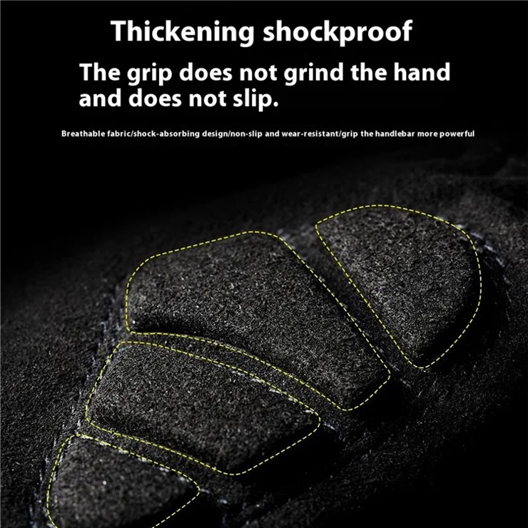 VILICO A0105 1 Pair Outdoor Cycling Windproof Gloves Winter Sports Touch Screen Hand Gloves Keep Hands Warm - L