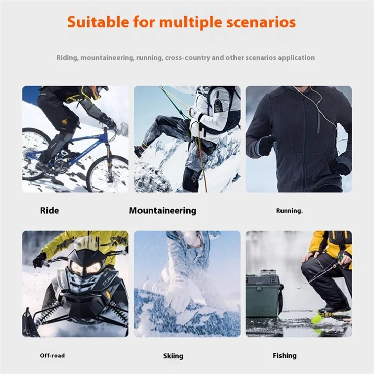 Versatile Balaclava Hat Winter Neck Warmer Cycling Skiing Sports Headwear with Ponytail Opening - Sapphire