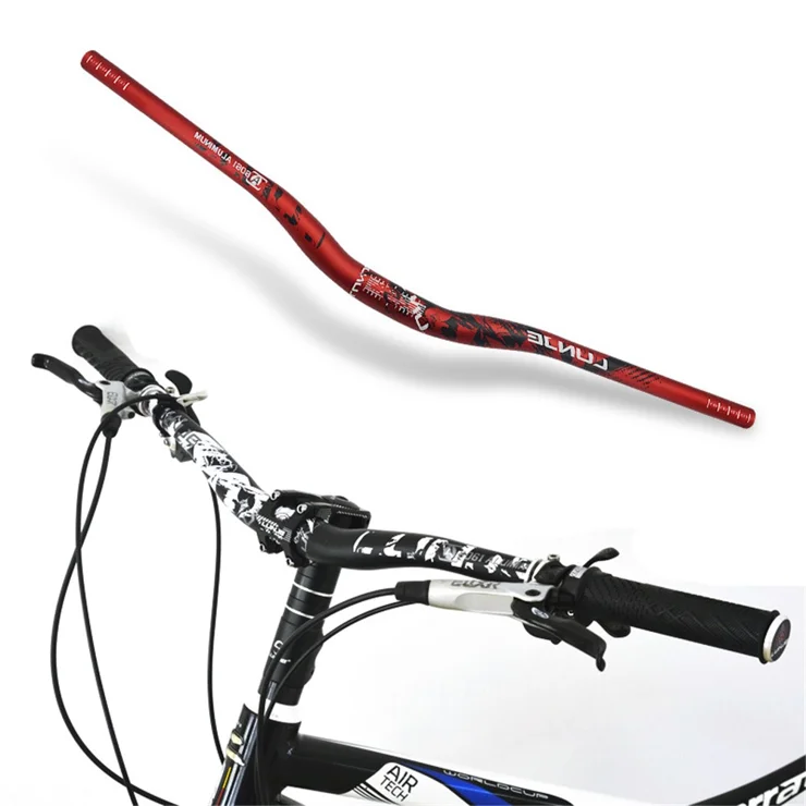 LUNJE 720-780mm Downhill Racing Bike Wider Handle Bar
