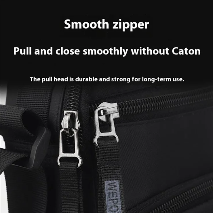 WEPOWER 3023 Men Sport Casual Messenger Bag Nylon Small Crossbody Bag - Grey