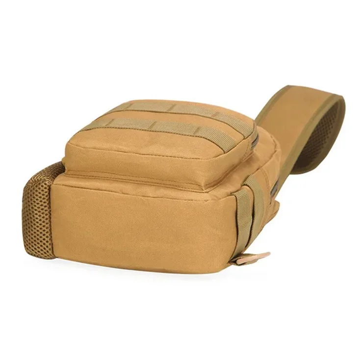 HALIN A14 Military Molle Chest Bag Oxford Cloth Crossbody Sling Bag Daypack - Style C