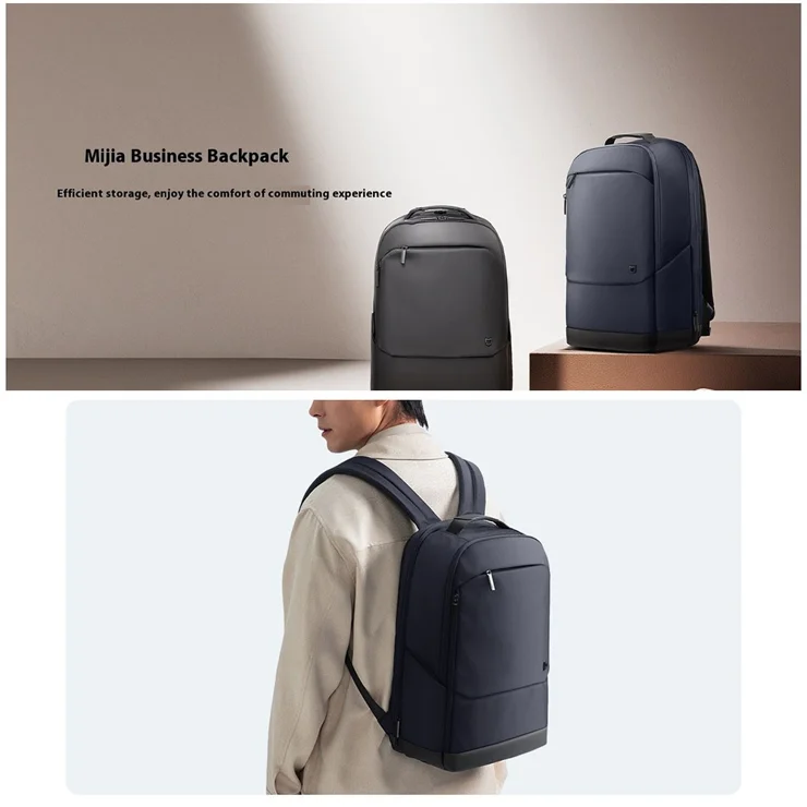 XIAOMI MIJIA Business Backpack 20L Laptop Dual Shoulder Bag