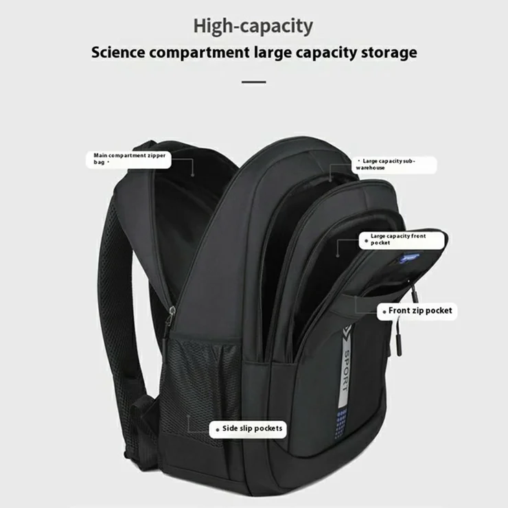 In Stock 17.3 Inch Laptop Backpack Waterproof Design