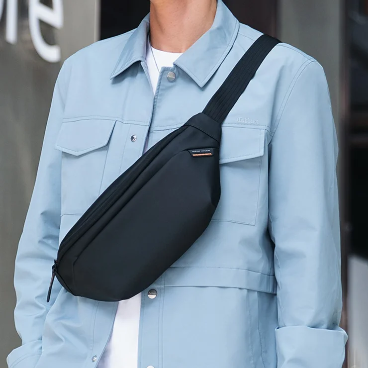 MARK RYDEN MR615 Fashion Style Chest Bag PU Leather