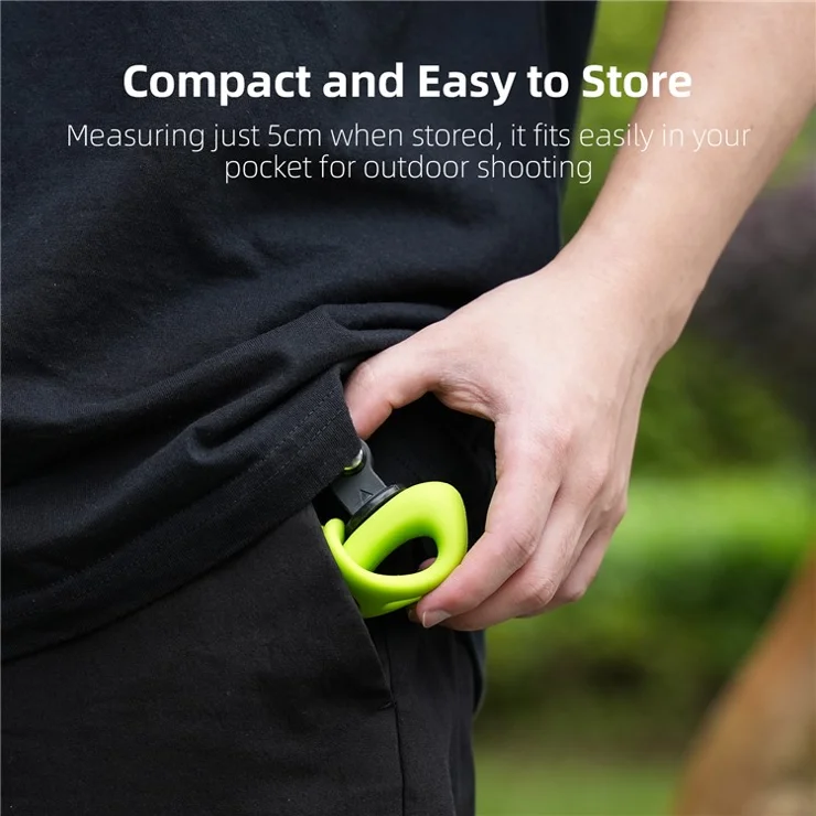 TELESIN TLQ-003 Silicone Strap Mount Flexible Wrap Band for GoPro Action Camera Bike Motorcycle Handlebar Holder - Orange