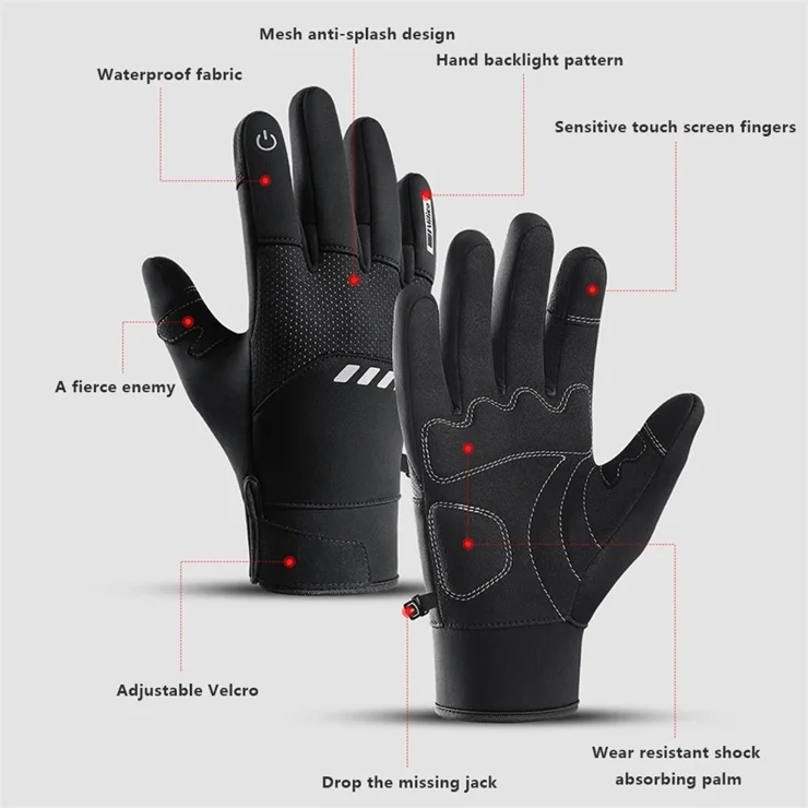 Hand Gloves For Heated Winter Cycling Gloves HUUB Thermal Glove
