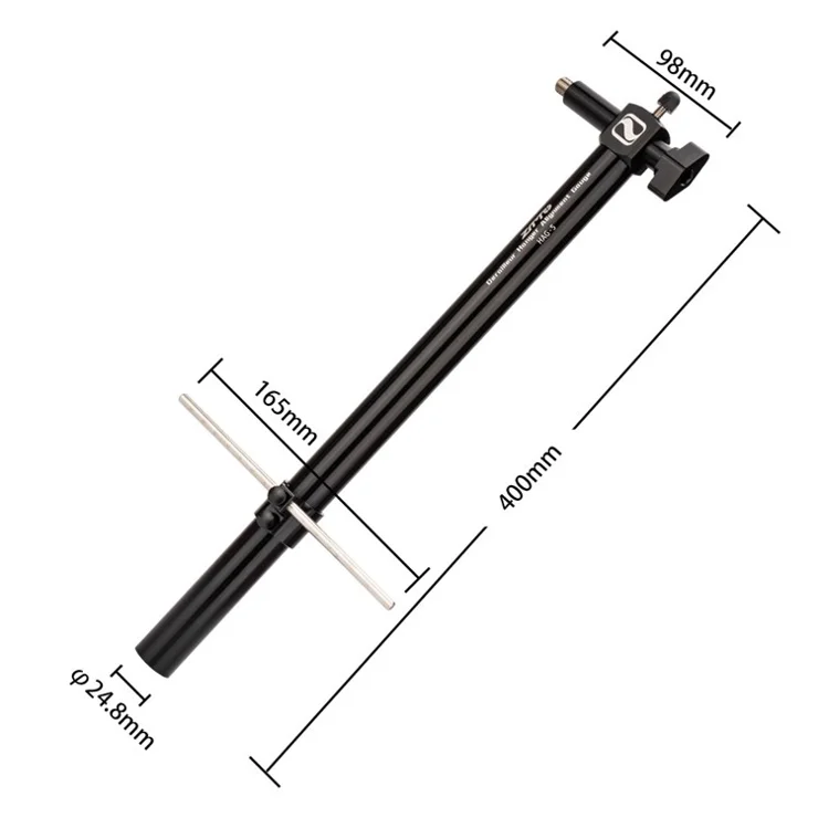 ZTTO Road Bike Derailleur Hanger Alignment Tool Handlebar Height Angle Left and Right Symmetric Adjuster - Black