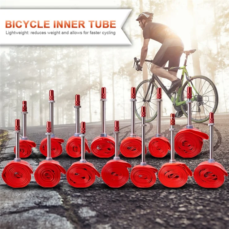 ZTTO Ultra-Light Bicycle Inner Tube TPU Road Bike Inner Tube with 60mm Nozzle - 700*32 / 43 F / V 60L