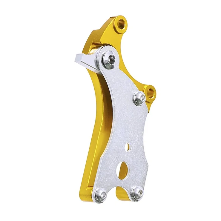 MIXIM Aluminum Alloy Mountain Road Bike Disc Brake Adapter No Disc Brake Fixed Seat Converter - Gold
