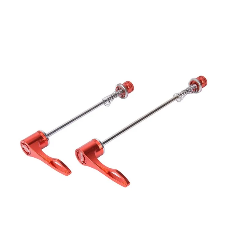 ZTTO QR3 1 Pair MTB Road Bike Axle Skewer Front Rear Wheel Hub Quick Release Rod - Red