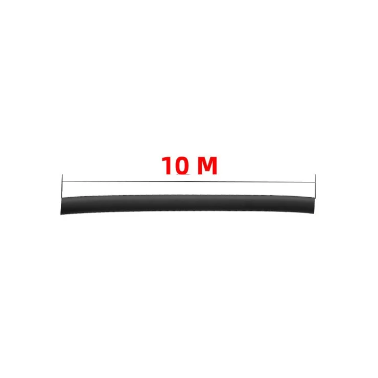 ZTTO 10m Bicycle Internal Cable Noise Reduction Foam Tube Anti Rattle Brake Shifter Cable Silencer - Black