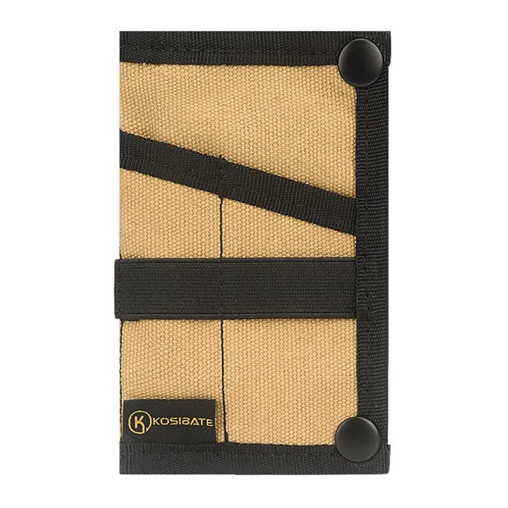 KOSIBATE H255 Tactical EDC Tool Storage Bag Wallet Molle Bag Outdoor Multifunction Military Tool Storage Pouch - Khaki