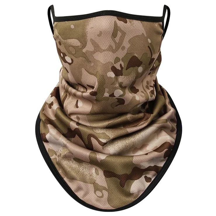 ZRCE PA06 Summer Cycling Camouflage Sun-proof Mask Scarf Ear Hanging Polyester Face Neck Cover - PA06-2